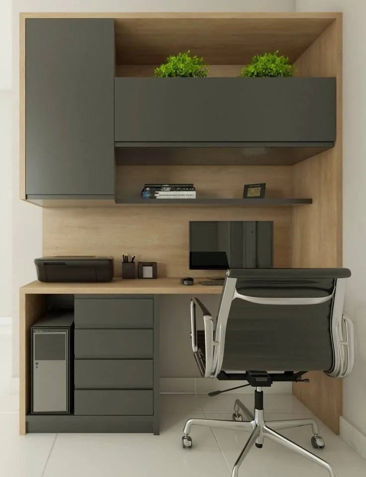 Ambiente de trabajo en tonos grises — imagen referencial del entorno de Mōku en Quito, Ecuador.